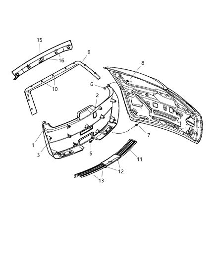 04 chrysler pacifica metal box says transp on|2004 Chrysler Pacifica liftgate manual.